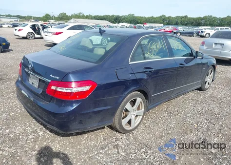 2012 Mercedes-Benz E 350 4Matic z USA, uszkodzony, nr VIN WDDHF8JB1CA565460